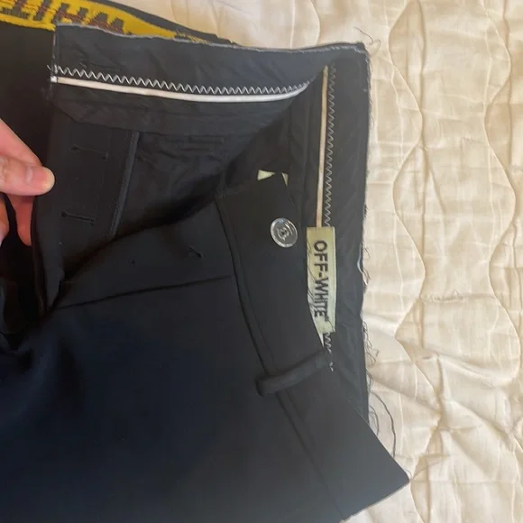 Off white dress pants